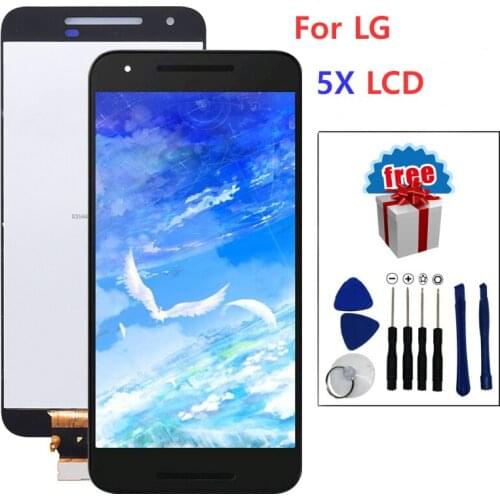 100% Tested Working Replacement for LG Google Nexus 5X H790 H791 LCD Display+Touch Screen Digitizer Assembly 5.2" inch+tools