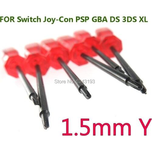 150pcs 1.5mm Tri Wing Y Screwdriver Tri-point for Nintendo switch DS Repair Opening Tool for Switch Joy Con PSP GBA DS 3DS XL