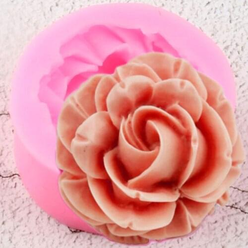 3D Rose Flower Silicone Mold Fondant Molds Wedding Cake Decorating Tools Soap Resin Molds Candy Clay Chocolate Gumpaste Moulds