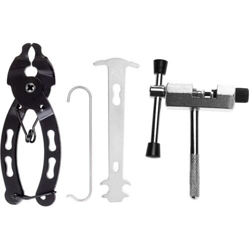 4PCS Mini Bike Chain Quick Link Tool with Hook up MTB Road Cycling Chain Clamp Multi Link Plier Magic Buckle Bicycle Tool Kit