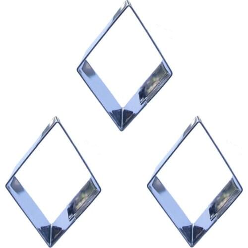 Diamonds shape 3 piece cookie cutting molds, baking tools, cake decorating soft candy tools