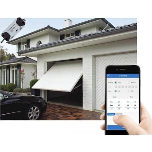 Smart WiFi Remote Control Wireless Garage Door Opener Controller Work With Alexa Echo Google Home eWelink Control