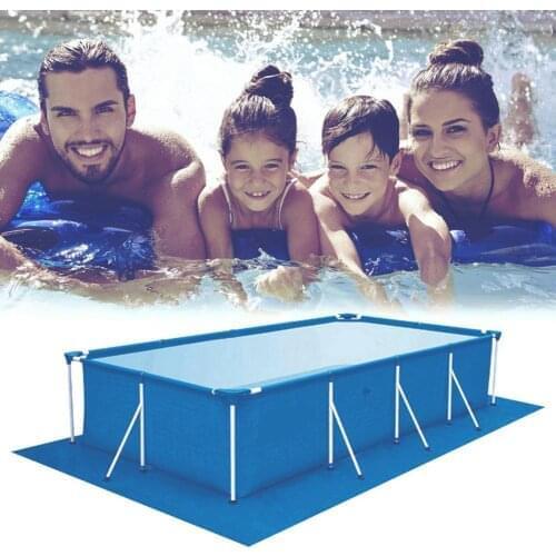 Large Size Swimming Pool Rectangle Ground Cloth Lip Cover Pool Ground Dustproof Cloth Square Floor Swimming Pool Mat