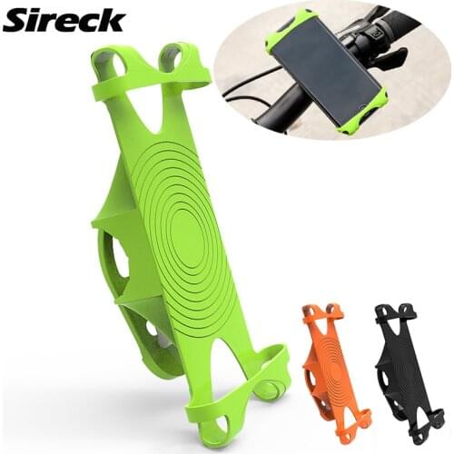 Sireck Bike Phone Holder For Smart Mobile Cell Phone Holder Bike Handlebar Mount Bracket GPS Stand Bicycle Phone Holder