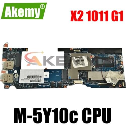 For HP Elite x2 1011 G1 Motherboard M-5Y10c 805068-001 805068-501 805068-601 100% Tested working