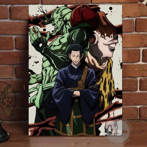 Canvas Anime Kamo Noritoshi Jujutsu Kaise Pictures Home Manga Decoration Paintings Poster HD Prints Wall Art Modular Living Room