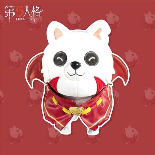 Game Identity V Cos Doll Shiba Inu Lost Dog Anime Cosplay Plush Doll Plushie Change Suit Dress Up Clothing Cute Pillow Toy Gift