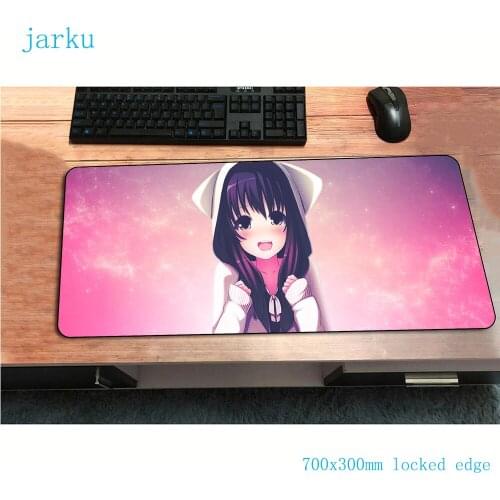 Anime girl mouse pad Cartoon 700x300mm gaming mousepad gamer mouse mat Indie Pop pad keyboard computer padmouse laptop play mat