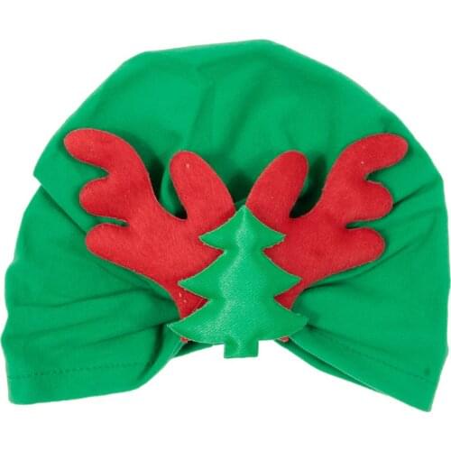 New Newborn Turban Hat Cotton Blend Kids Caps Beanie Top Knot Children Photo Props Christmas Hat Caps Shower Gift