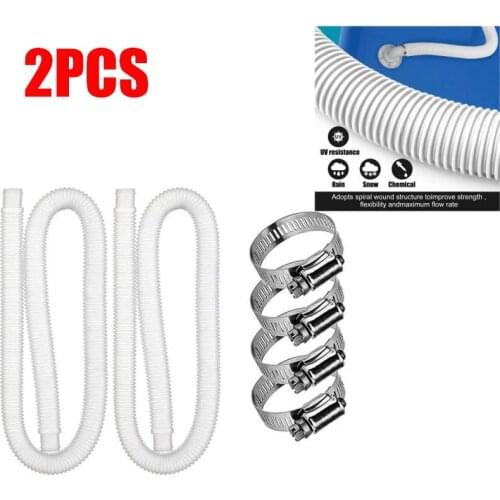 New ​Swimming Pool Replacement Hose Set Long Filter Swimming Pool Pump Replacement Hose Filter Pump Hose For Pool Pump Filter