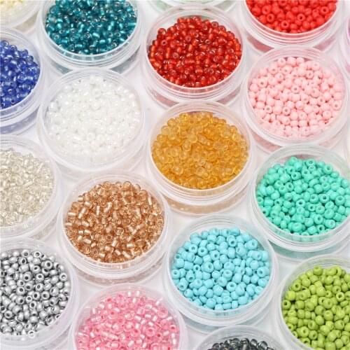 Wholesale 3mm 500Pcs/Box Crystal Glass Loose Beads Making For Jewelry Charm Seed Rondelle Spacer Beads Needlework DIY Necklace