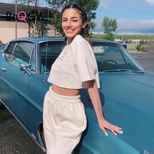 BaQGW Autumn Women Tracksuits Two Pieces Set Spliced Sweat Shirt Full Length Harem Pants Oversize Elastic Waist Leisure Outfiits