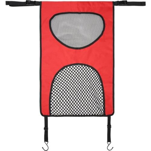 Dog Cage Fence Pet Portable Dog Car Separation Seat Isolation Folding Breathable Mesh Travel Enclosure Playpen Baby Safety Gate