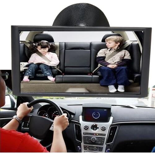 Adjustable Car Back Seat Mirror Baby Facing Rear 12cm Car Drive Easy View Back Seat Baby Child Safety Mirror Baby Care Tools