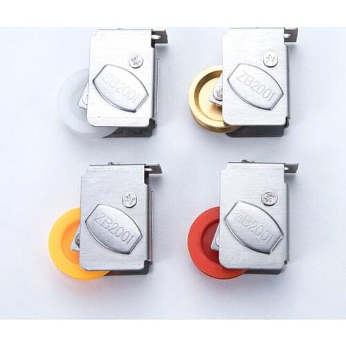 Type2001 Stainless Steel Sliding Window And Door Rollers Nylon Single Wheel Copper Core Single Wheel Door And Window Accessories