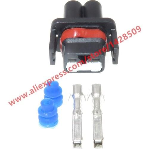 20 Sets 2 Pin Auto Electric Housing Plug Vehicle Waterproof Wiring Cable Connector 7223-6527-30