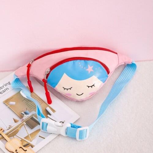 2019 New Children Waist Packs Fanny Bag Cartoon Chest Bag Kid Boy Girl Money Wallet Waist Bag Mini Running Hip Bum Belt Bag