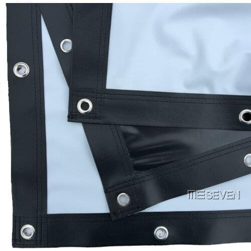 84 inches 4:3 PVC Material Soft Gray Screen Front HD Projection Screen Curtain Film for Home Cinema Projectors Watch Movies