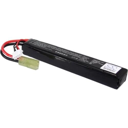 Cameron Sino 1100mah battery for AIRSOFT GUNS CS-LP110C18MT LP110S3C013 batteries