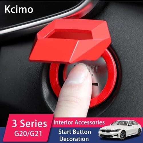 Car Engine START Button Replace Cover For Kia Sportage R Stinger Ceed CD Sorento Cerato Forte 2017 2018 2019