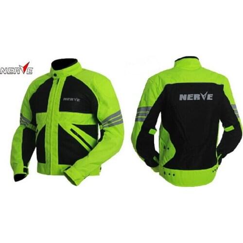 Germany NERVE motorcycle jacket Super breathable /M mesh / fluorescent yellow summer motorbike clothing DROP car clothes jacket