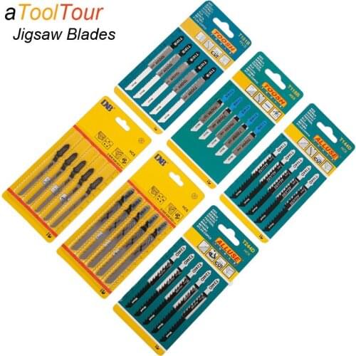 Jigsaw Blades Wood Cutter Jig Saw Blade T111C T111D T144D T244D T344D T118A T127D T101B For Bosch Dewalt Hitachi Makita Festool