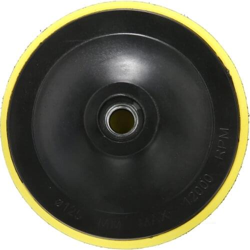 M14 Backing Pad Polishing Buffing Pad Plate Disc Adhesive Backed Grinder Wheel For Air Sander Car Polisher Pad 75mm 125mm