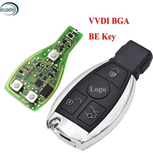 XHORSE VVDI BE Key Pro for Mercedes Benz V1.5 PCB Remote Chip Improved Version Smart Key 315/433MHz Can Exchange MB BGA Token