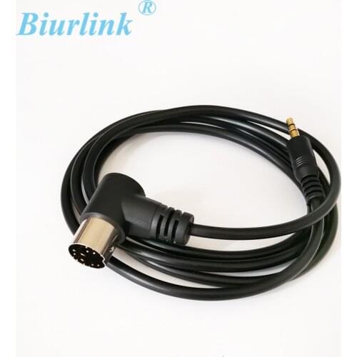 Radio 3.5MM JACK MP3 AUX AUDIO ADAPTOR CABLE For KENWOOD CA-C2AX KCA-iP500 CA-C1AX For iPhone 5 6 6S