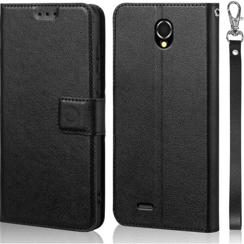 Luxury Flip Case for Lenovo S650 S658T Cover Original Book Design Leather Phone Coque Wallet Capa Stand With Strap