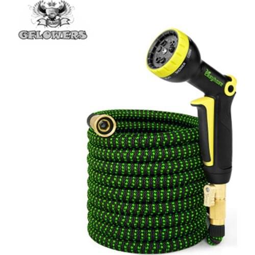 Spray hose for water gun, 26ft-100ft telescopic hose, magic high pressure flexible hose for car wash, spray gun