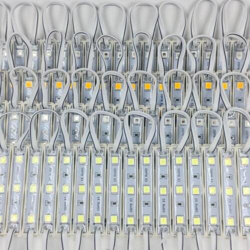LED module SMD 5054 LED back light module for sign DC12V 3 led 1W 120lm IP65 CE 70mm*12mm high bright