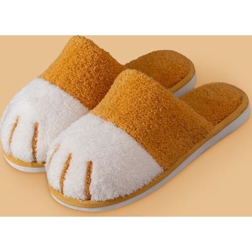 Cotton Plush Special Indoor Soft Cat Shoes Men&Women Slippers Custom Slipper Cottoon Slipper Floor Lovers Shoes Winter Warm 2020