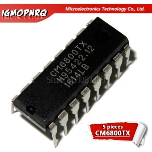 5PCS CM6800 DIP16 CM6800TX DIP-16 CM6800G