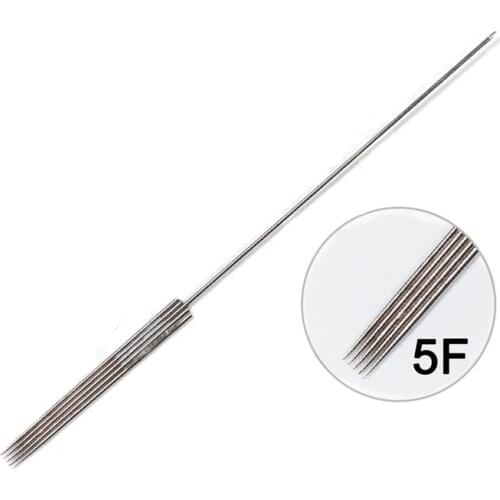 50pcs Disposable Tattoo Microblading Needle 50pcs Needles tip For Microblading Permanent Eyebrow tattoo and Lip PMU Tattoo Tools