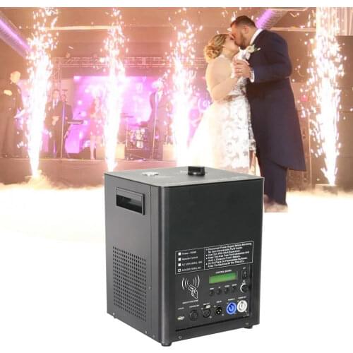 Free Shipping 4pcs/Lot 700w Cold Spark Firework Fountain Machine Sparking Machine DMX Remote Control