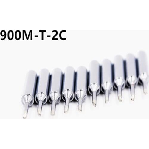 900M-T-2C 10PCS flying soldering iron head Special tip Elbow 936 welding table Mainboard fingerprint fly line maintenance