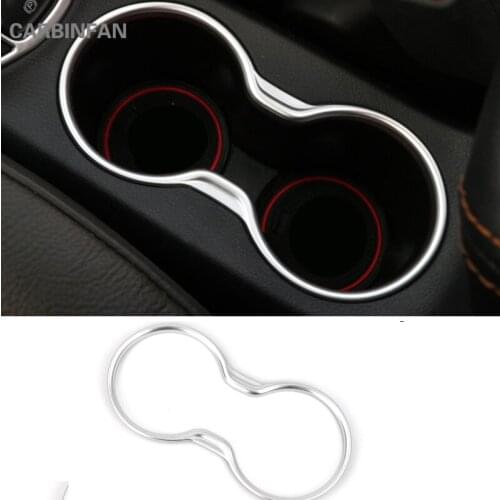 ABS Chrome plastic Car Water Cup Protective Cover Sticker for Jeep Compass 2017 2018 Auto Stickers Accessories C957