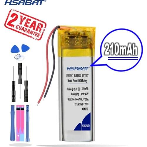 New Arrival [ HSABAT ] 401030 70868-01, 73366-01, PA-PL002 Battery for Jabra BT2010, BT2020, BT250V, BT4010, BT500V, VH110