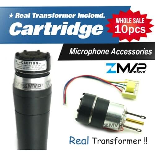 Free Shipping! 10pcs/lot Capsule Cartridge For SM 58 SM58LC SM58S SM58SK Wired Microphone Direct Replacement Transformer include