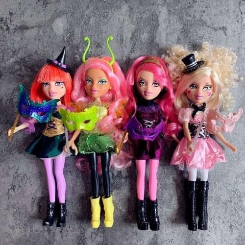 Bratz doll variety of fashion out of print masquerade mask cute girl doll