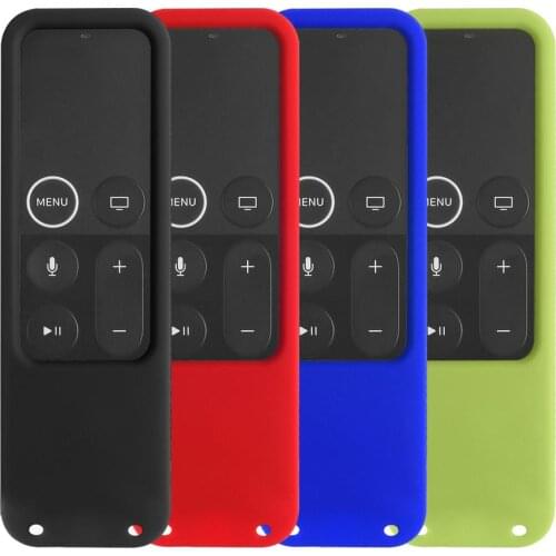 Remote Control Case Smart Control Cases Soft Silicone Lightweight Shockproof Protective Cover For TV 4th/5th Gen