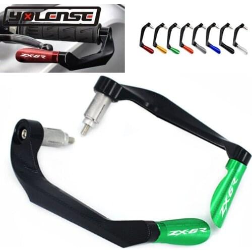 For KAWASAKI NINJA ZX-6R ZX6R ZX 6R ZX636 Motorcycle CNC 7/8" 22mm Handlebar Grips Guard Brake Clutch Levers Guard Protector