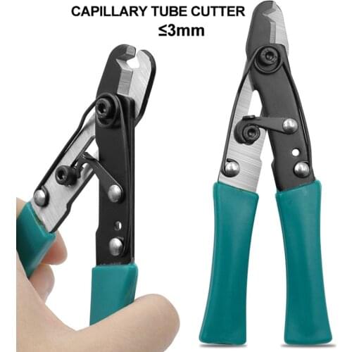 Capillary Tube Cutter Copper Cutting Plier Air conditioner Maintenance Refrigeration Tube Scissors Forceps 3mm Copper Hand Tool