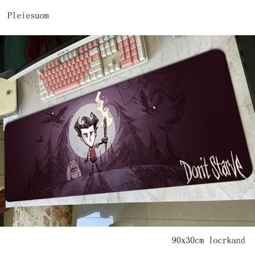 Dont starve mouse pad 800x300x4mm mats HD print Computer mouse mat gaming accessories cheapest mousepad keyboard games pc gamer