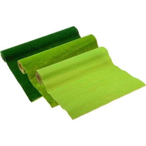 Garden Artificial Grass Lawn Turf Mat Carpets Landscaping Home Floor Garden Wedding Decoration Ornament 3 Colors