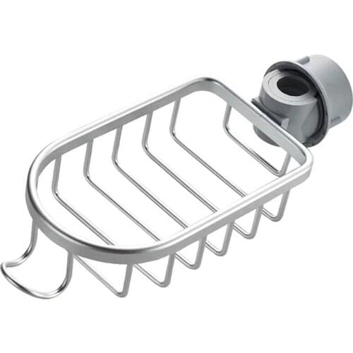 LIUYUE Bathroom Shelf Black Shower Storage Basket Storage Rack Adjustable Faucet Drainage Shelf Kitchen Sundries Storage