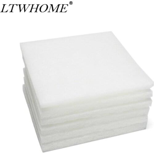 LTWHOME Square Polyester Filter Pads Fit for Danner 12202 Pondmaster PM 1000 and PM 2000