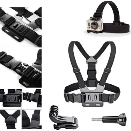 Chest Strap Mount Belt Mount Harness for Gopro Hero 9 8 7 6 5 Xiaomi Yi 4K SJCAM SJ4000 Action Camera Gopro Accessories Chest