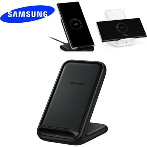 Original Samsung Wireless Charger Stand Fast Qi Charge For Samsung Galaxy S21/S20/Ultra/10/S9/S8 Plus/Note10+/iPhone 11,EP-N5200